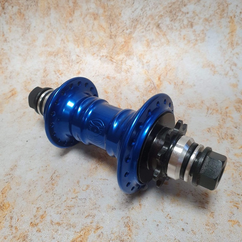 Profile Racing Mini Rear LHD Cassette Hub Blue Blue 9t 10mm Volcano