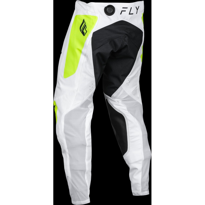 FLY RACING Evolution Dst Pants White/Hi-Vis Sz 28