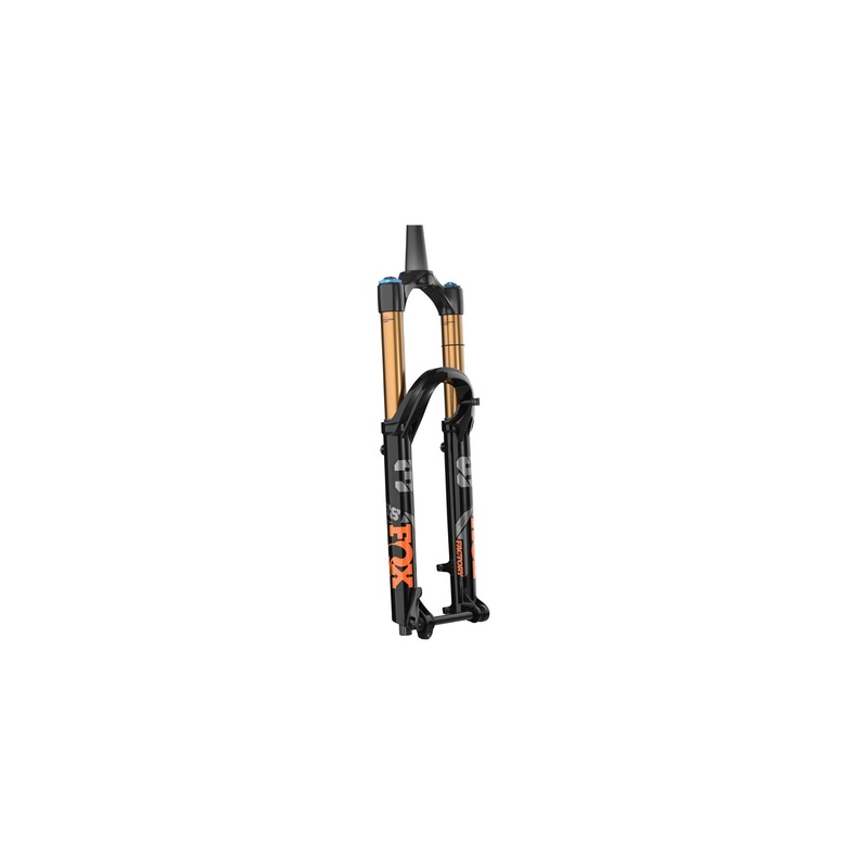 FOX 38 Factory 27.5″ 180mm Fork 15QRx110mm 44mm Offset – 2023 Shiny Black GRIP2
