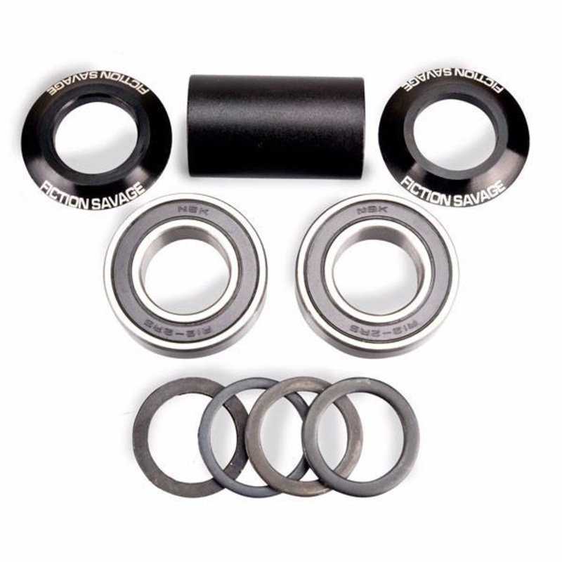 SAVAGE MID BOTTOM BRACKET 19MM & 22MM 19mm Black MID