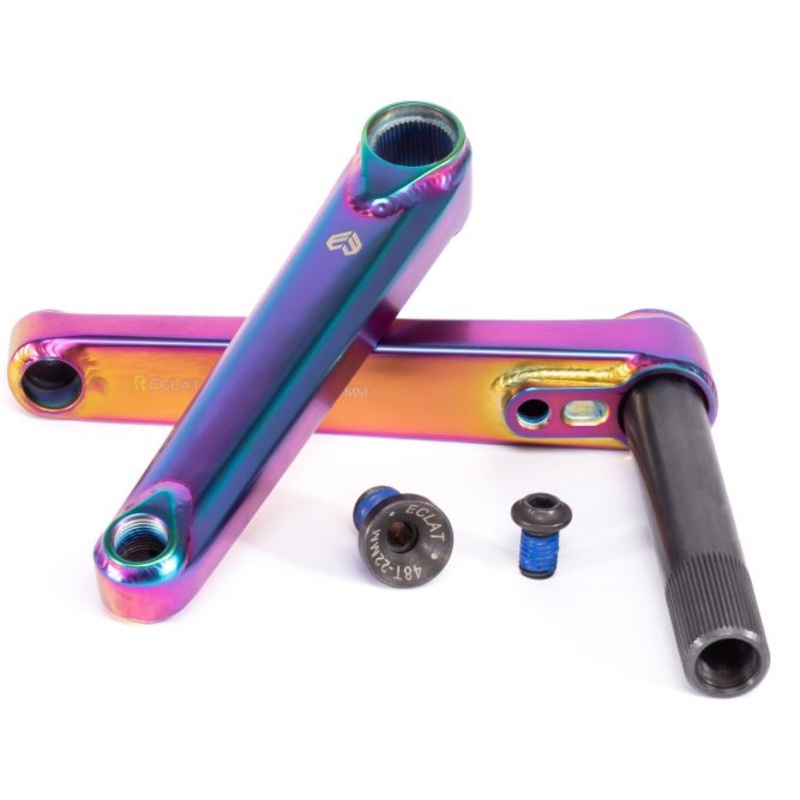 Eclat Spire 2pc Cranks Oil Slick/160mm
