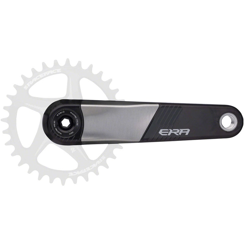 RaceFace Era Crankset – 160mm, Direct Mount, 136mm Spindle with CINCH Interface, Carbon, Black