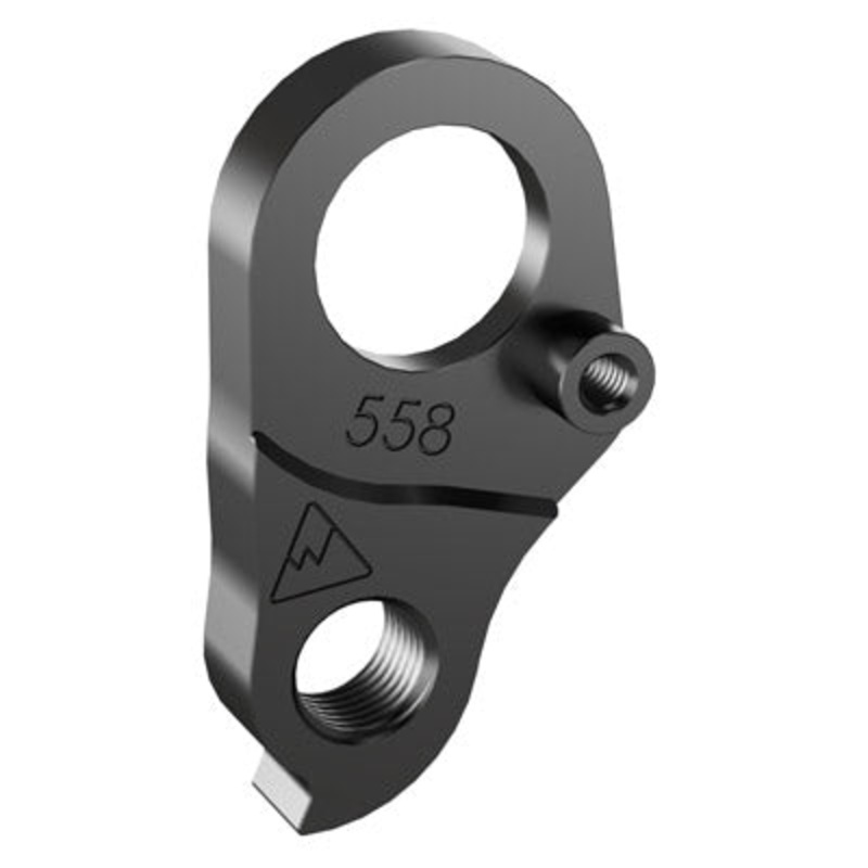 Wmfg Derailleur Hanger #558 Replacement Derailleur Hangers  Derailleur NA Black