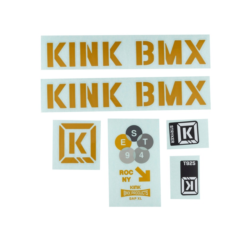 2026 Gap XL Decal Kit Black Gold