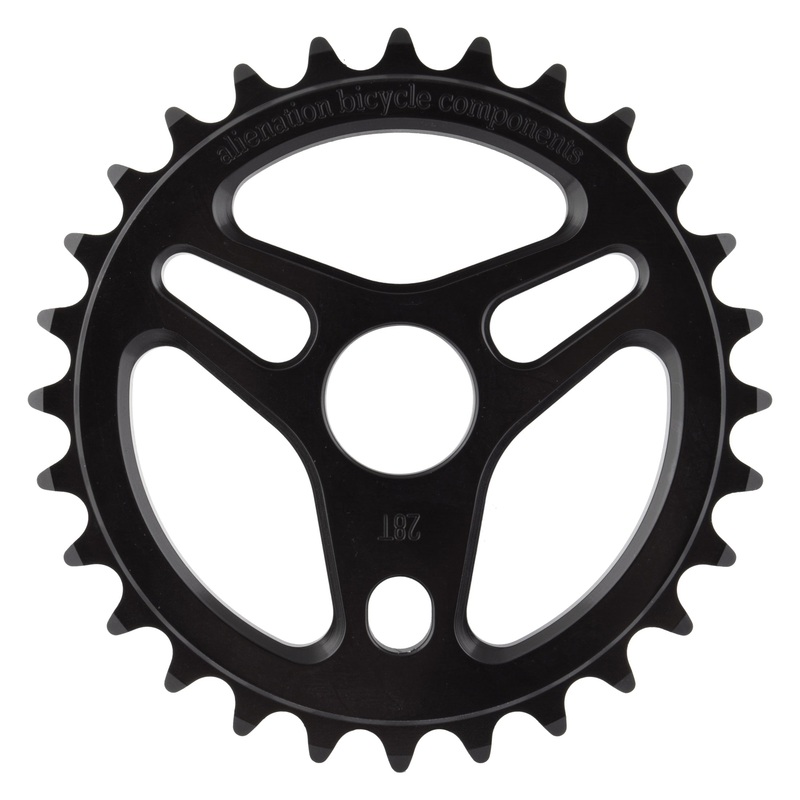 Alienation Enterprise Chainring-Black 25T