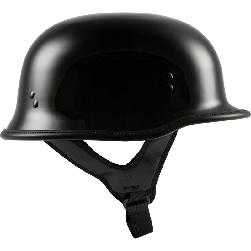 HIGHWAY 21 9mm German Beanie Helmet Gloss Black 5x