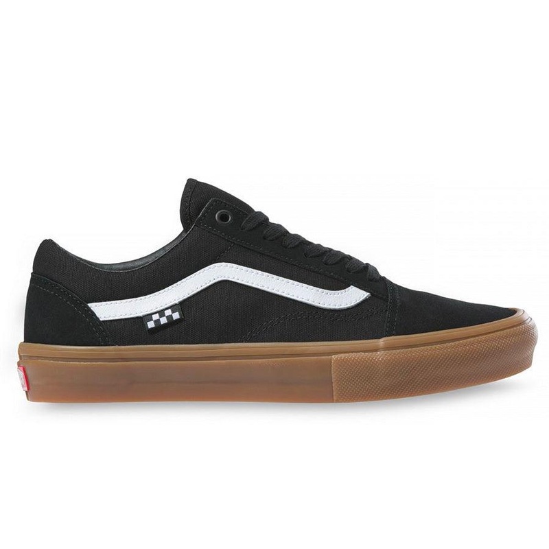 Vans Skate Classic Old Skool Pro Shoes – Black/Gum US 8