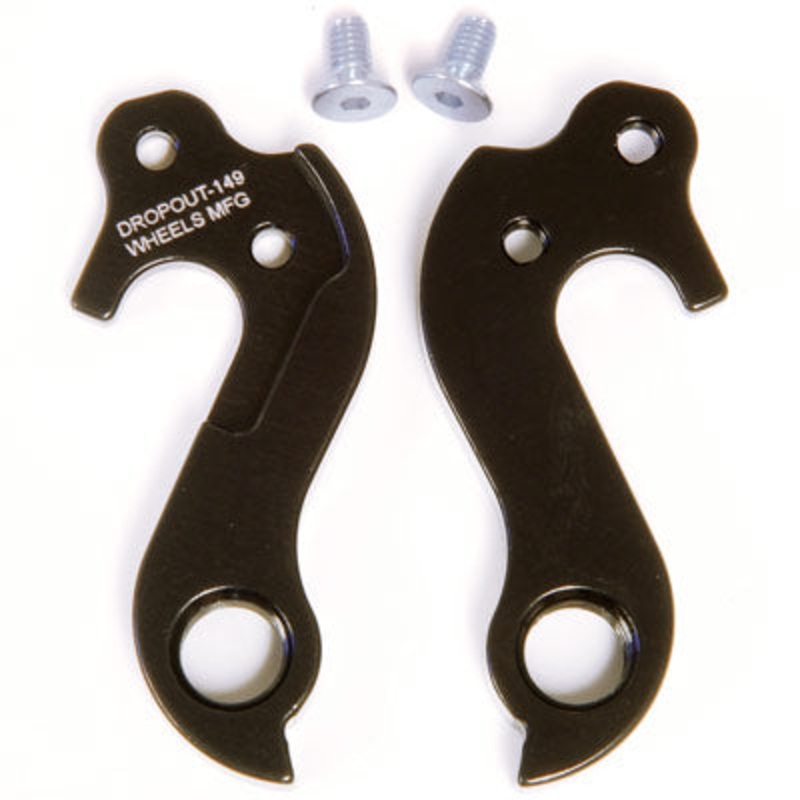 Wmfg Derailleur Hanger #149 Replacement Derailleur Hangers Wheels Mfg. Derailleur NA Black