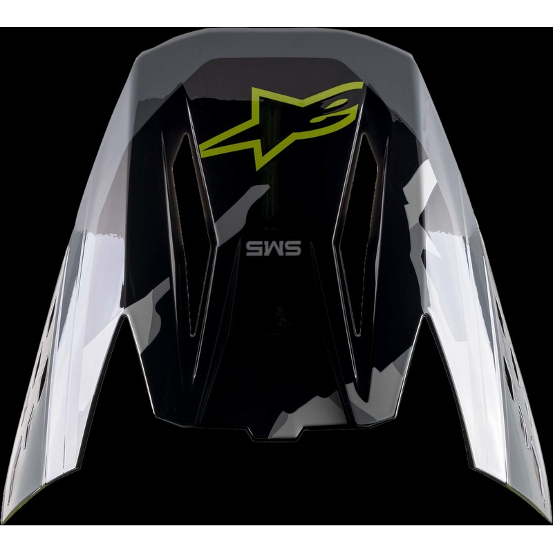 ALPINESTARS S-M5 Visor Fluorescent Yellow/Grey/Camo