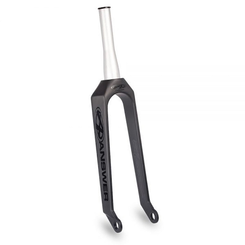 ANSWER DAGGER OS20 TAPERED FORK 20MM DO MATTE BLACK