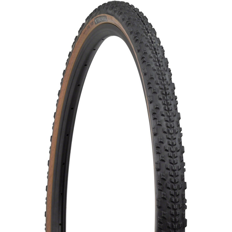 Teravail Rutland Tire – 700 x 42, Tubeless, Folding, Tan, Light and Supple, Fast Compound