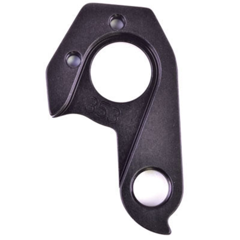 Wmfg Derailleur Hanger #353 Replacement Derailleur Hangers  Derailleur NA Black