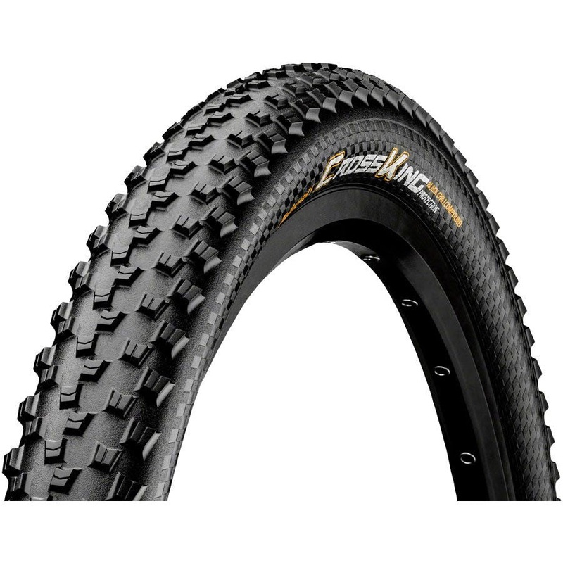 Continental Cross King Tire – 26 x 2.30 Tubeless, Folding, Black Chili ProTection, E25