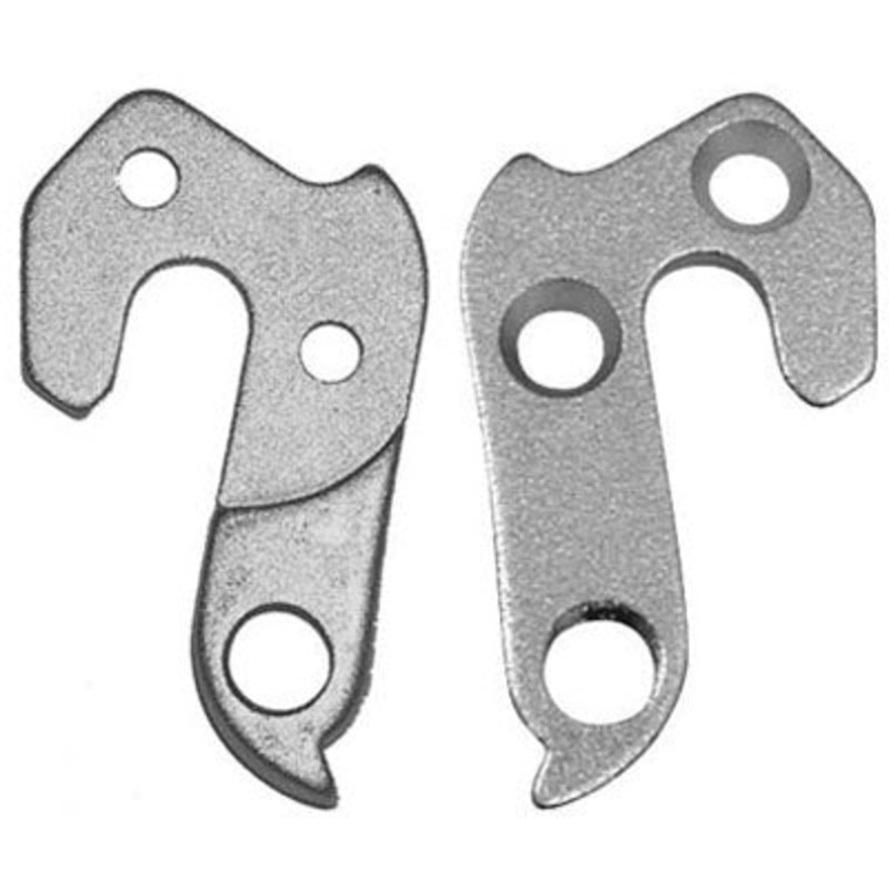 Derailleur Hanger,2 Screw 98 Al27, ’99 Al27/47 Replacement Derailleur Hangers Khs Derailleur NA Black