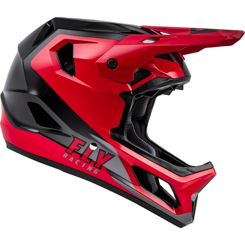 Fly Racing Youth Rayce Helmet – Red/Black Youth Medium