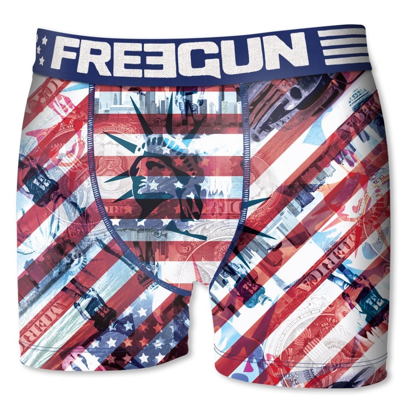 Freegun Boxer Shorts-New York Small