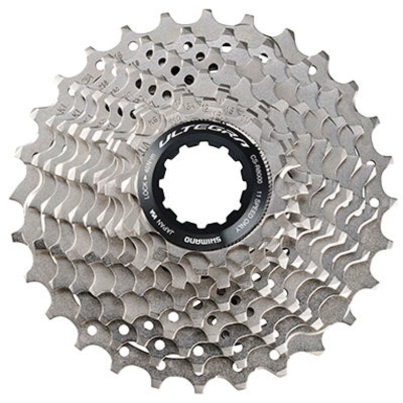 Shim Csst,Ultegra,11Spd,12-25 Cs-R8000 Ultegra R8000 11-Speed Cassette Shimano Cassettes NA Gray