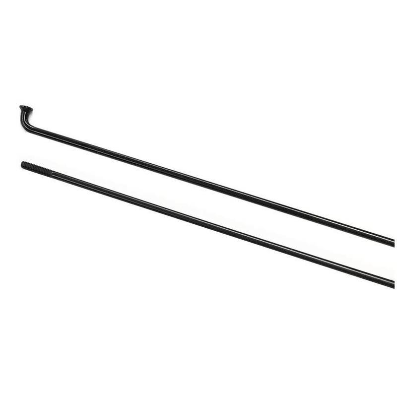 DT Champion Stainless Steel Spoke For 24″ Wheels (BLACK) Black – 232mm No Nipple Needed