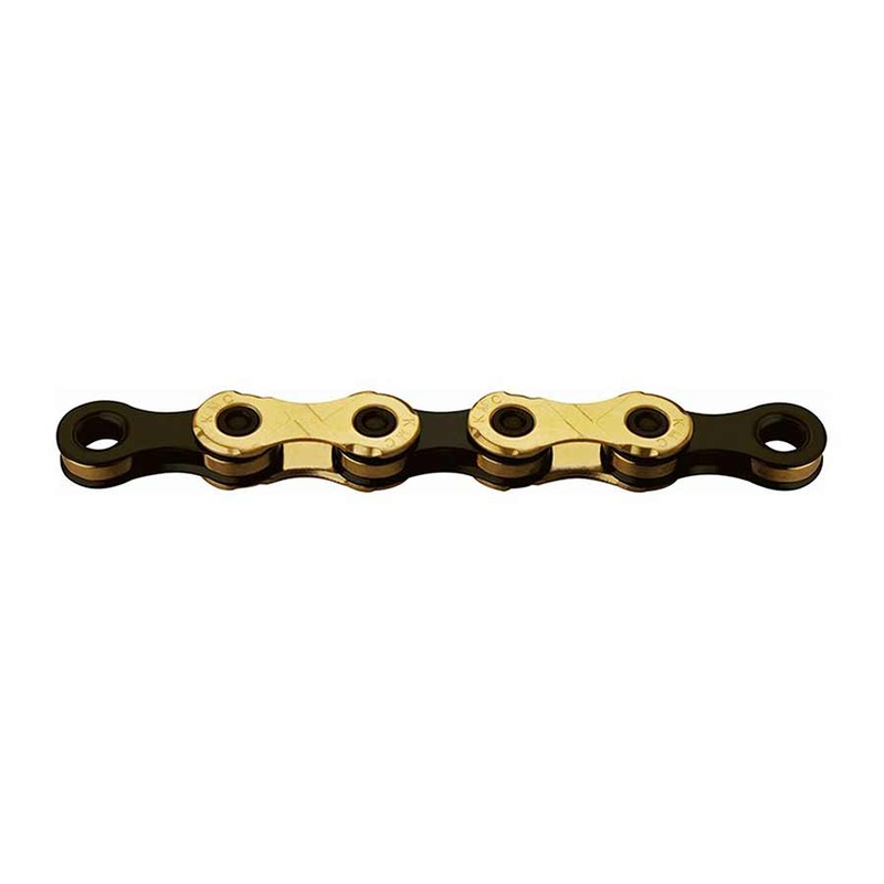 KMC X12 Chain – 12-Speed 126 Links Gold/Black