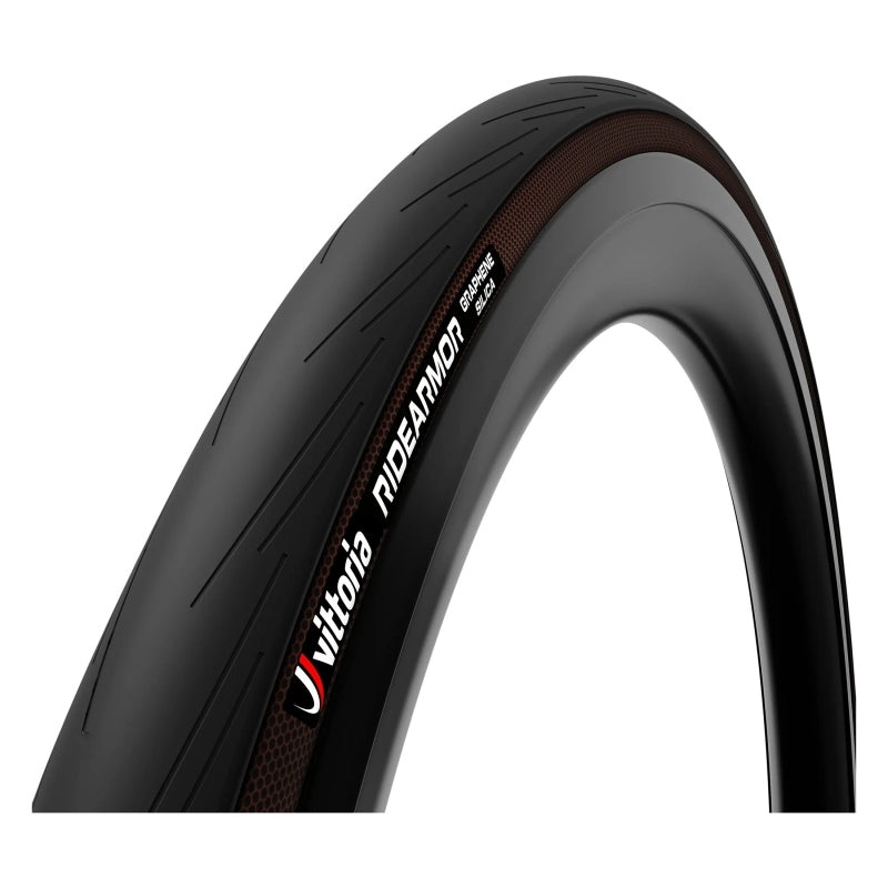 Vittoria Ride Armor Tire – 700 x 38 Tubeless Folding BLK Graphene + Silica G2.0