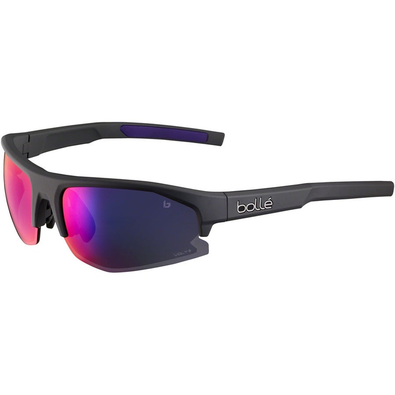 Bolle BOLT 2.0 S Sunglasses – Matte Titanium, Volt+ Ultraviolet Polarized Lenses