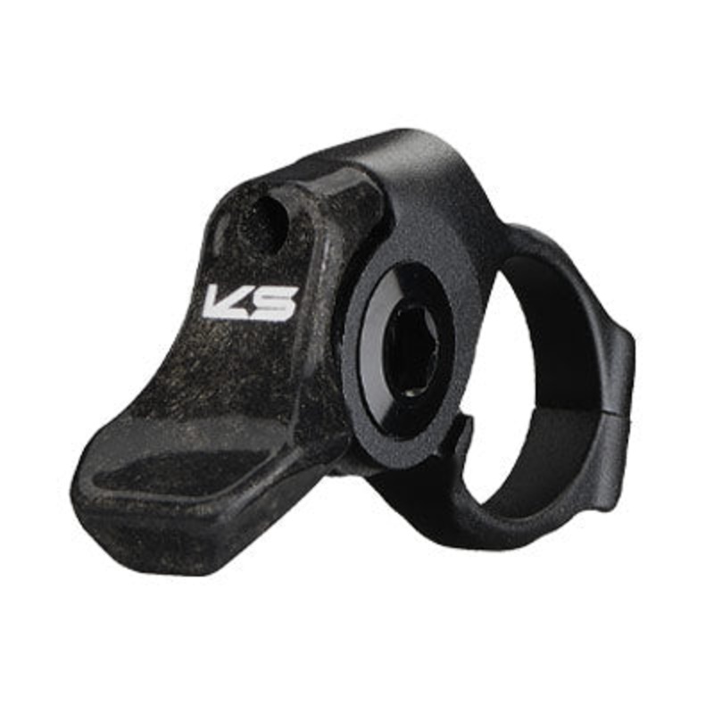 Ks, Remote Lever,Kgsl,Carbon Lock-On Compatible,W/Adj Kgsl Remote Lever  Seatposts NA Black