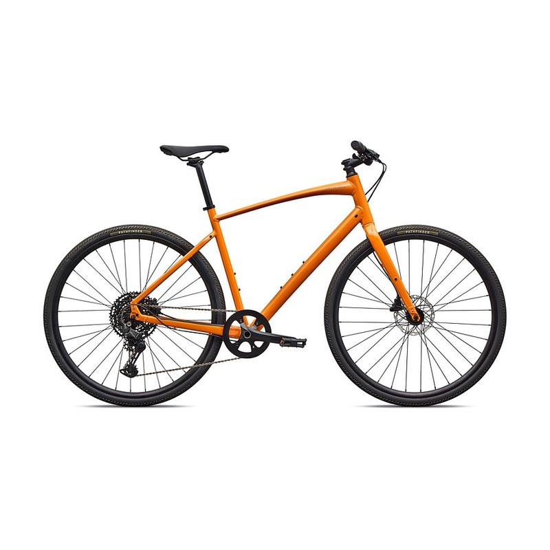2026 Specialized Sirrus X 3.0 Km Bike Gloss 50% Cqv Reflex Fine Viloet Ghost Pearl Over Orange Zest / Desert Metallic Frost Reflective Xs