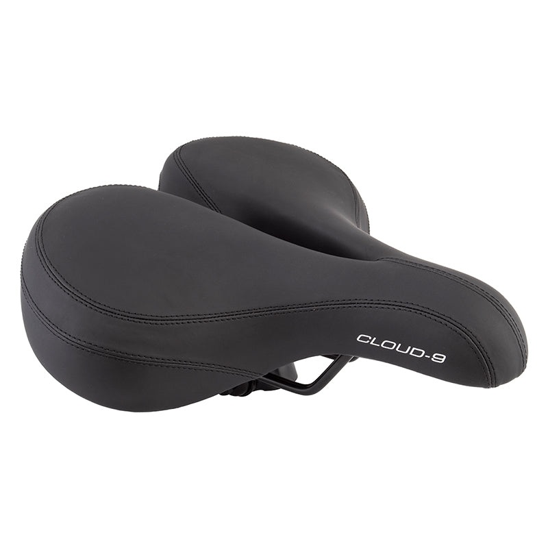 Cloud-9 XL Memory Foam Air Flow Cruiser Steel Memory Foam Soft Touch Vinyl Elastomer Spring Black 11.75×10.75`