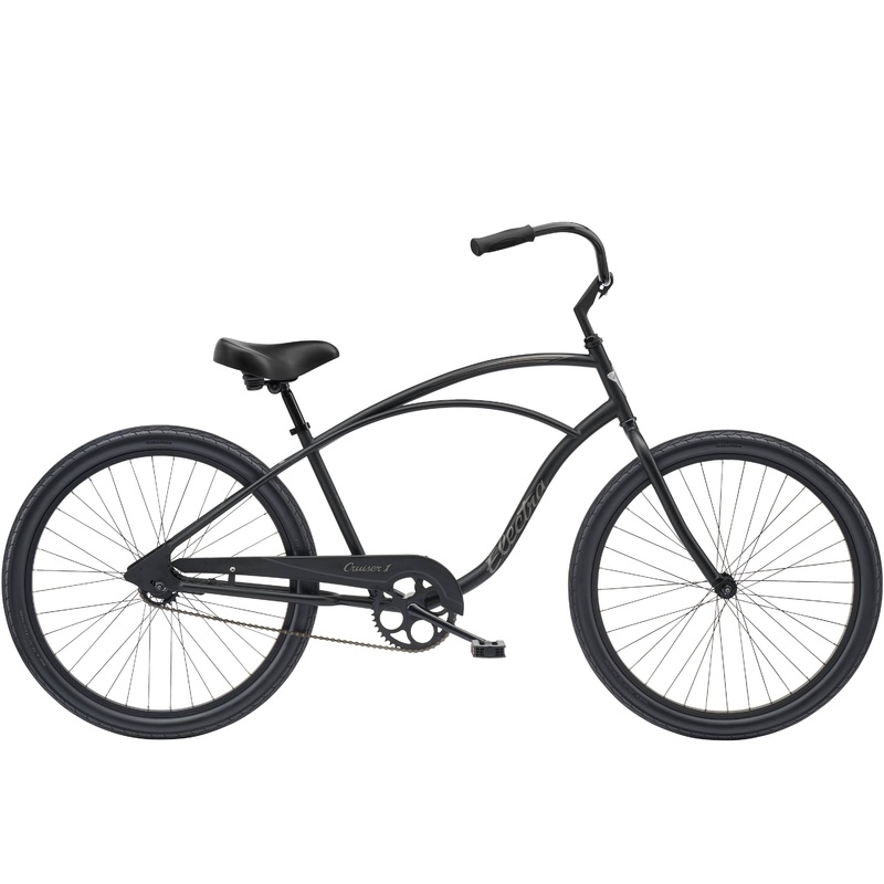 Cruiser 1 Step Over 26 TALL Matte Black