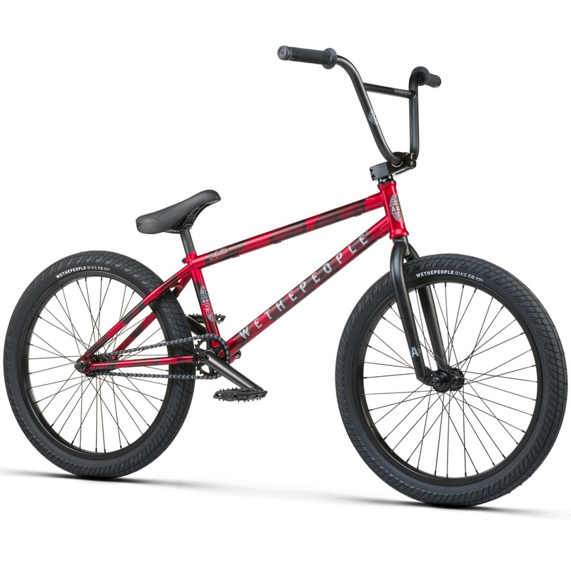 We The People Audio 22″ Bike Matte Aqua Red