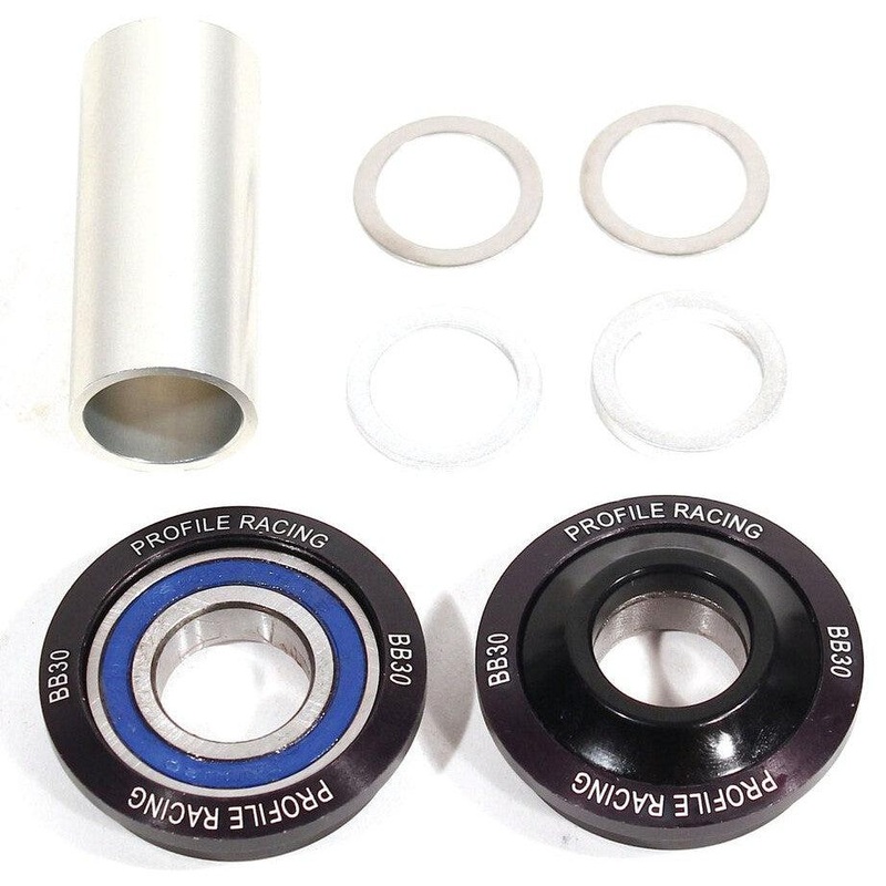 Profile BB30 Bottom Bracket Kit Black BB30 19mm