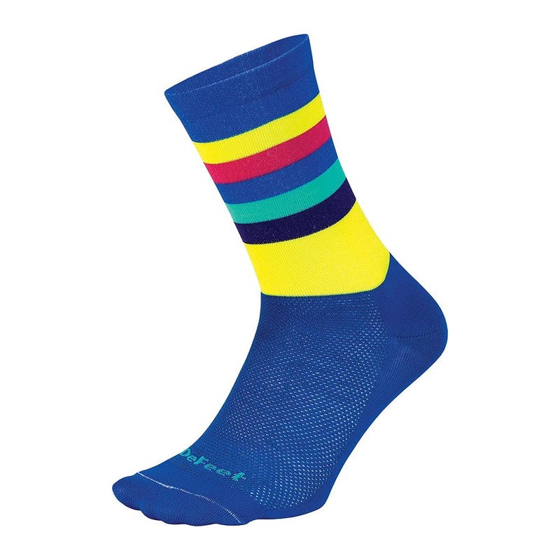 DeFeet Aireator 6″ Maverick Socks 9.5-11.5 Blue