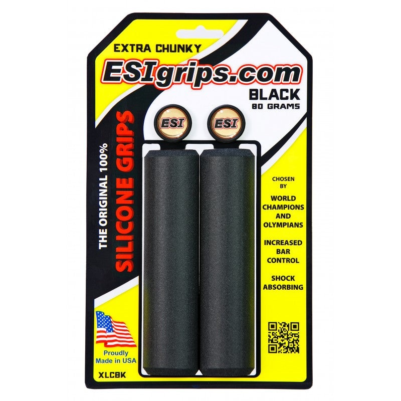 ESI Extra Chunky Silicone Grips – 34mm Black