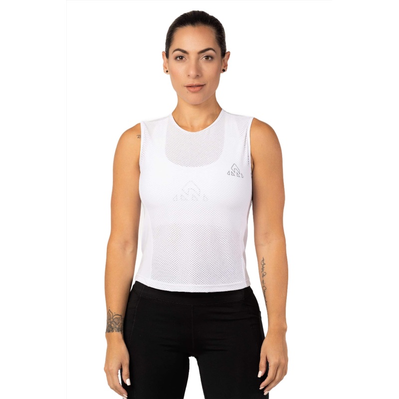 Women’s White Pro Running Base Layer XS White