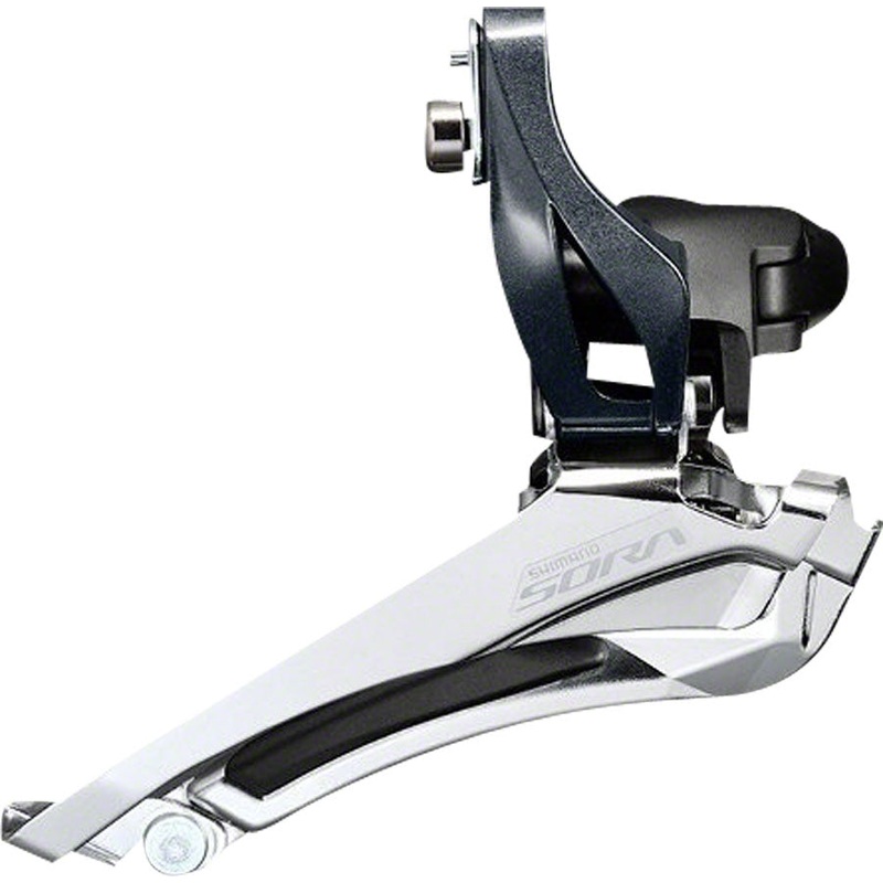 Shimano Sora FD-R3000 9-Speed Double 34.9/31.8/28.6mm Front Derailleur, only compatible with Sora R3000 2x left shifter