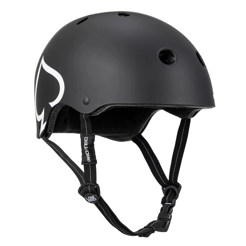 Protec Low Pro Certified Helmet Matte Black XS-S