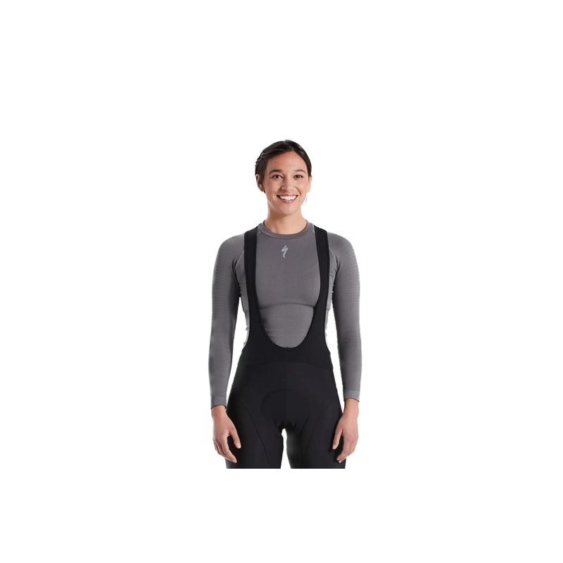 Specialized Women’s Seamless Baselayer Long Sleeve Grey Small/Medium