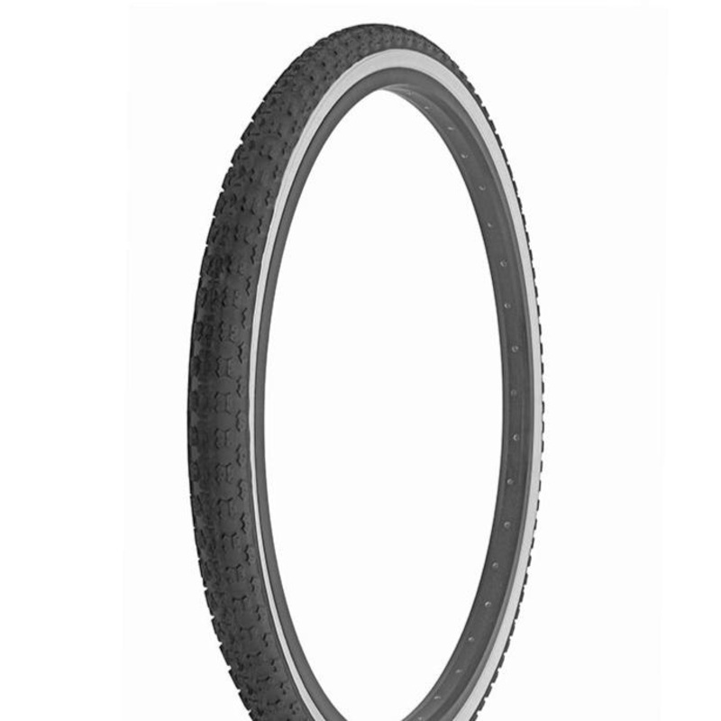 26×1.75 Duro Comp 3 III tread BMX Tire- Black w/ Whitewall