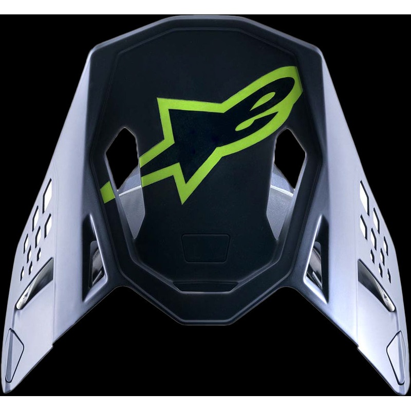 ALPINESTARS S-M10 Visor Black/Fluorescent Yellow One Size