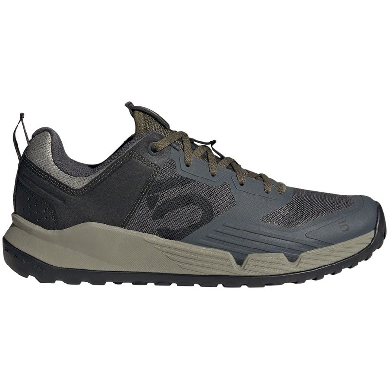 Five Ten Trailcross XT Flat Shoes – Mens Gray Six/Core BLK/Olive Strata 15