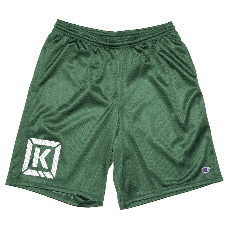 Kink Varsity Shorts  – Green X Large