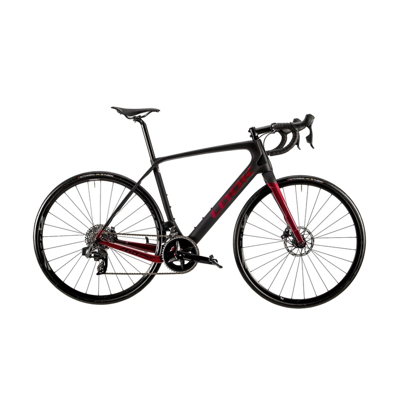 Look 765 Optimum Plus Rival AXS Bike Interference Red Glossy / Matte S