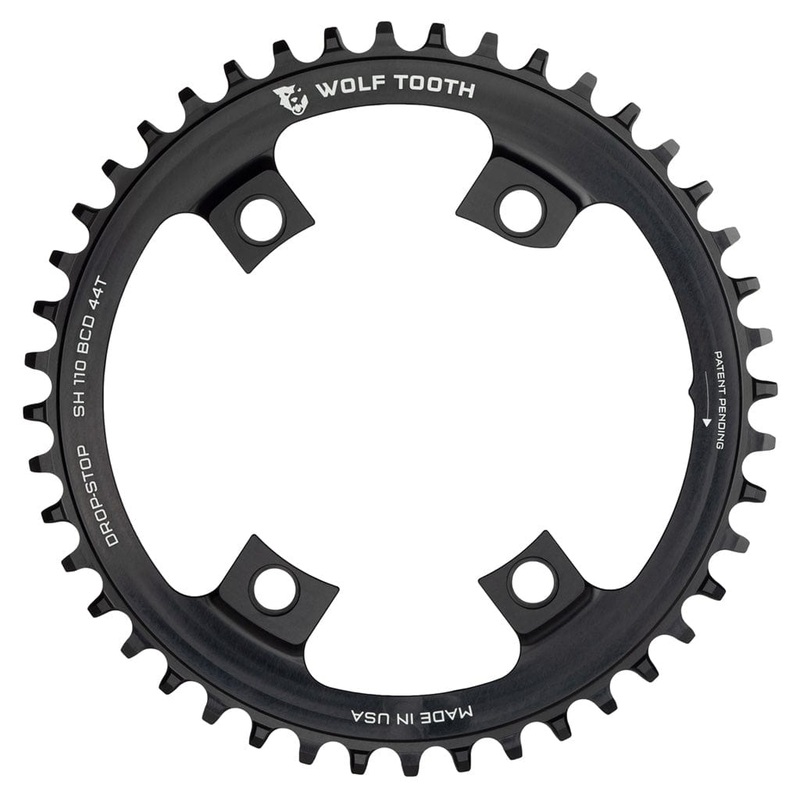 110 BCD Asymmetric 4-Bolt Chainrings for Shimano Cranks Drop-Stop B 36T