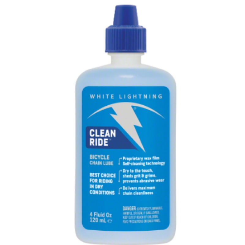 WHITE LIGHTNING CLEAN RIDE BIKE CHAIN LUBE 4OZ