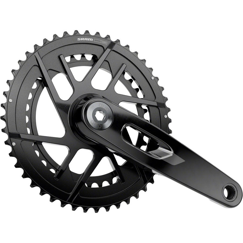 SRAM Rival Crankset – 172.5mm, 12-Speed, 46/33t, 8-Bolt Direct Mount, DUB Spindle, Black, E1