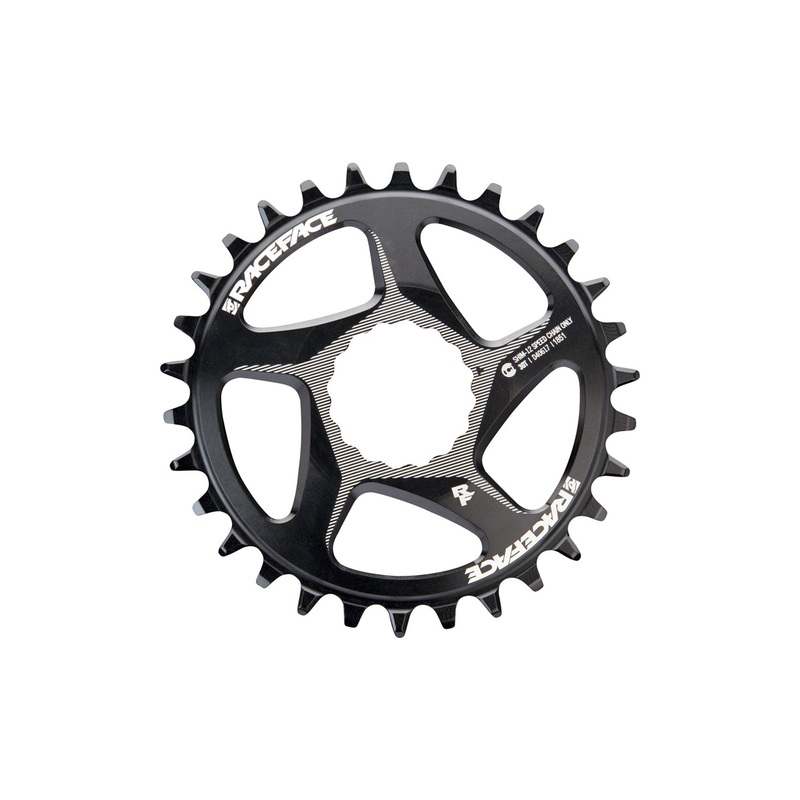 Race Face Cinch Narrow Wide Direct Mount Chainring – Shimano 12-speed 30t Black