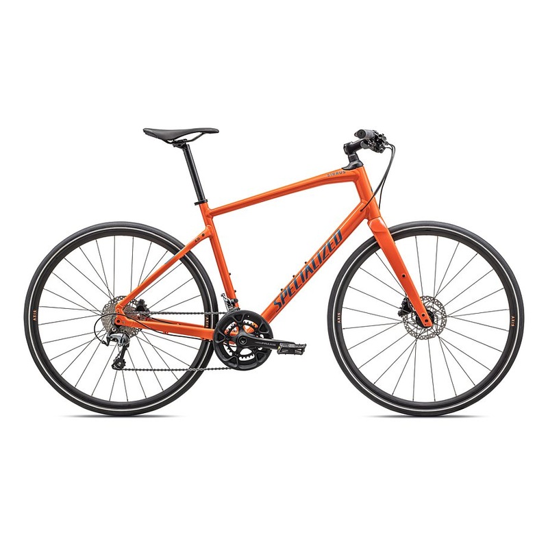 2023 Specialized sirrus 4.0 bike gloss cactus bloom / satin mystic blue reflective xl