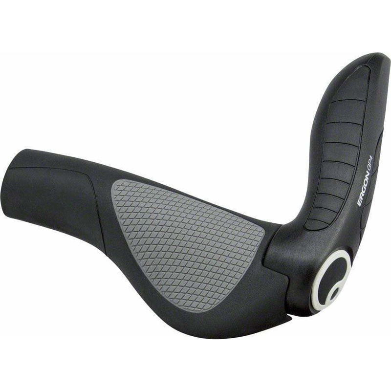 GP4 Grips – Black/Gray Lock-On Small Gray