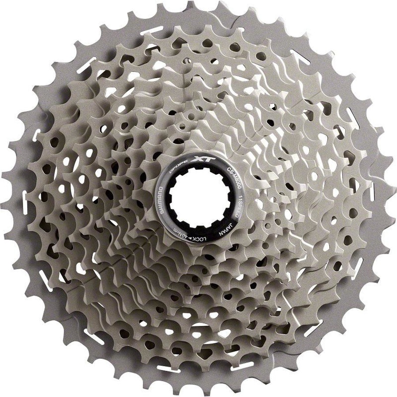Shimano Deore XT CS-M8000 Cassette – 11-Speed 11-46t Gray