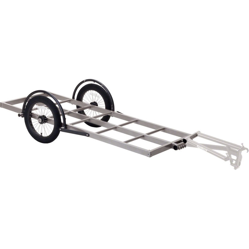 Surly Bill Trailer: Long Bed 16″ Wheels Gray